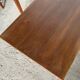 Solid wood desk table turned legs 100x52cm