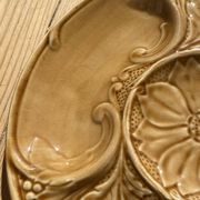5 asparagus plates in earthenware Manufacture de Gien