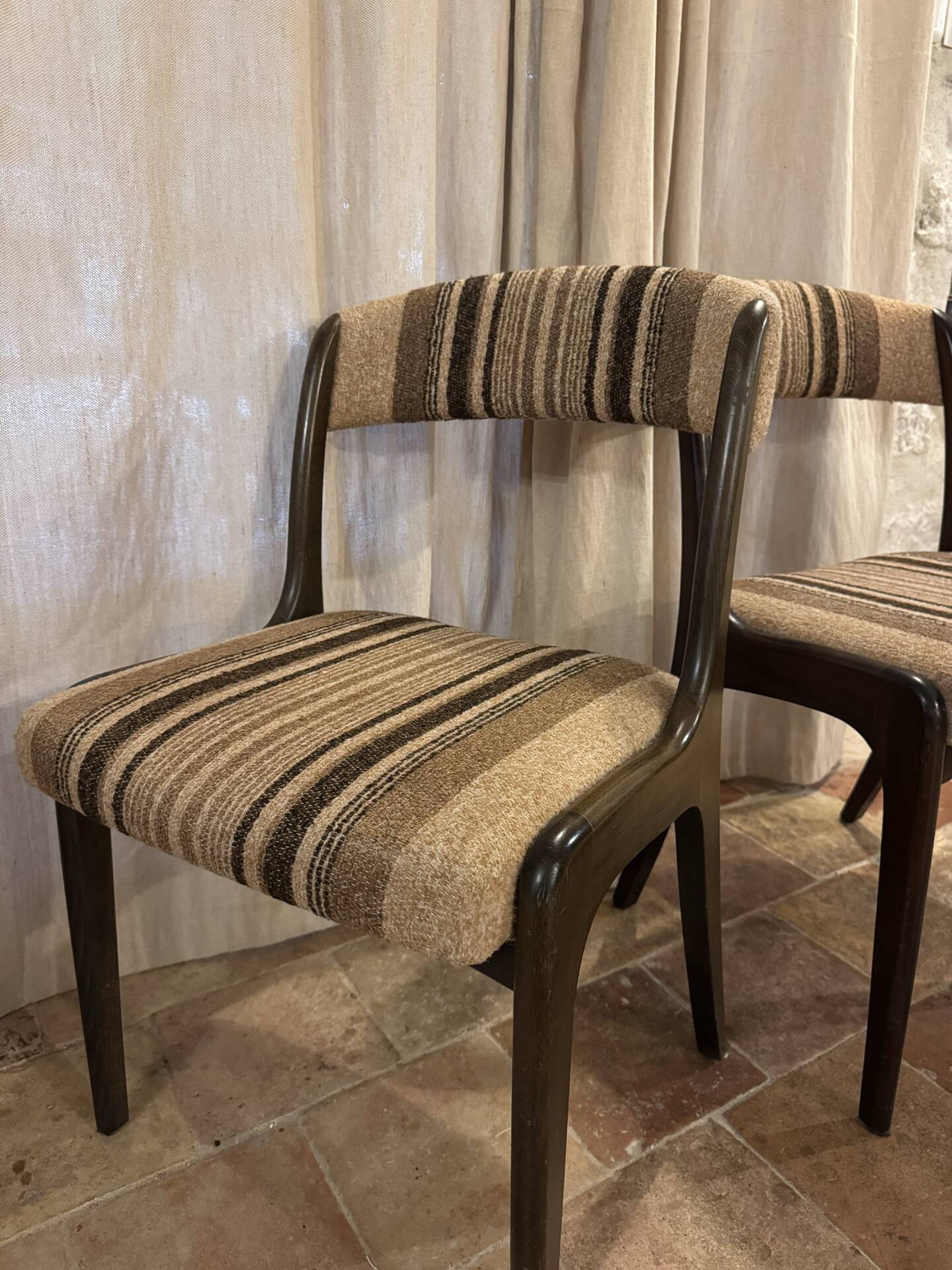 Pair of vintage Baumann Gondole chairs - Self Edition - Year