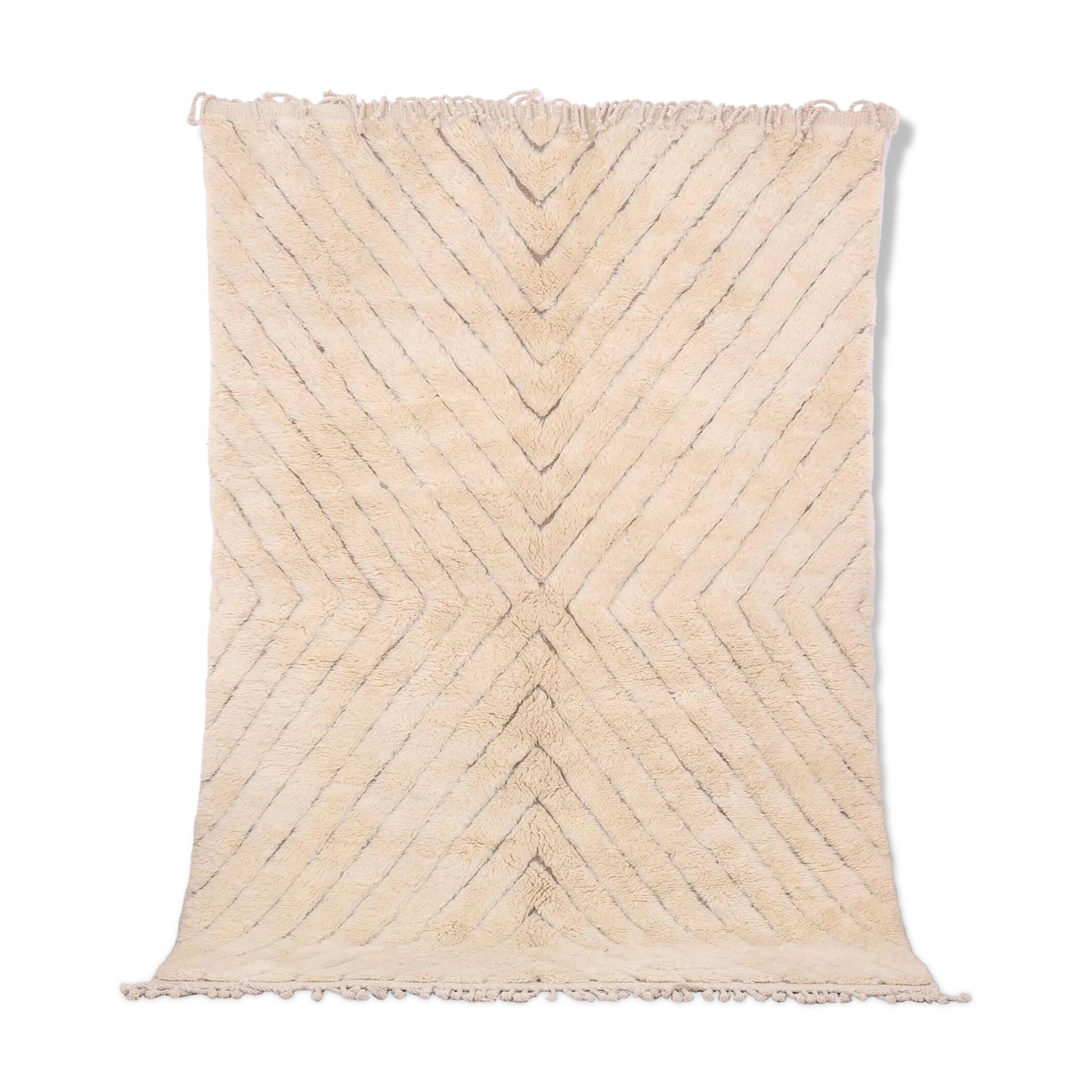 Tapis berbère traditionnel 3 x 2 m