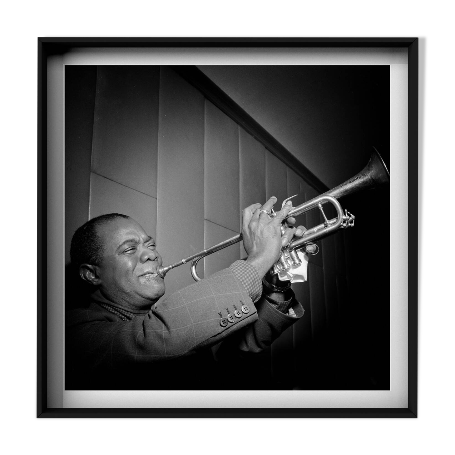 Louis Armstrong en concert à Amsterdam, 1955