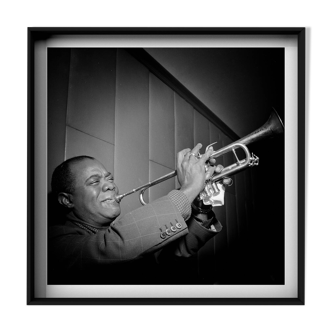 Louis Armstrong en concert à Amsterdam, 1955