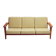 3 seater sofa by Hans Wegner for Getama, modell GE 290 in teak