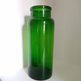 Blown glass medicine jar