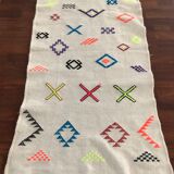 Moroccan Berber Handwoven Runner Rug