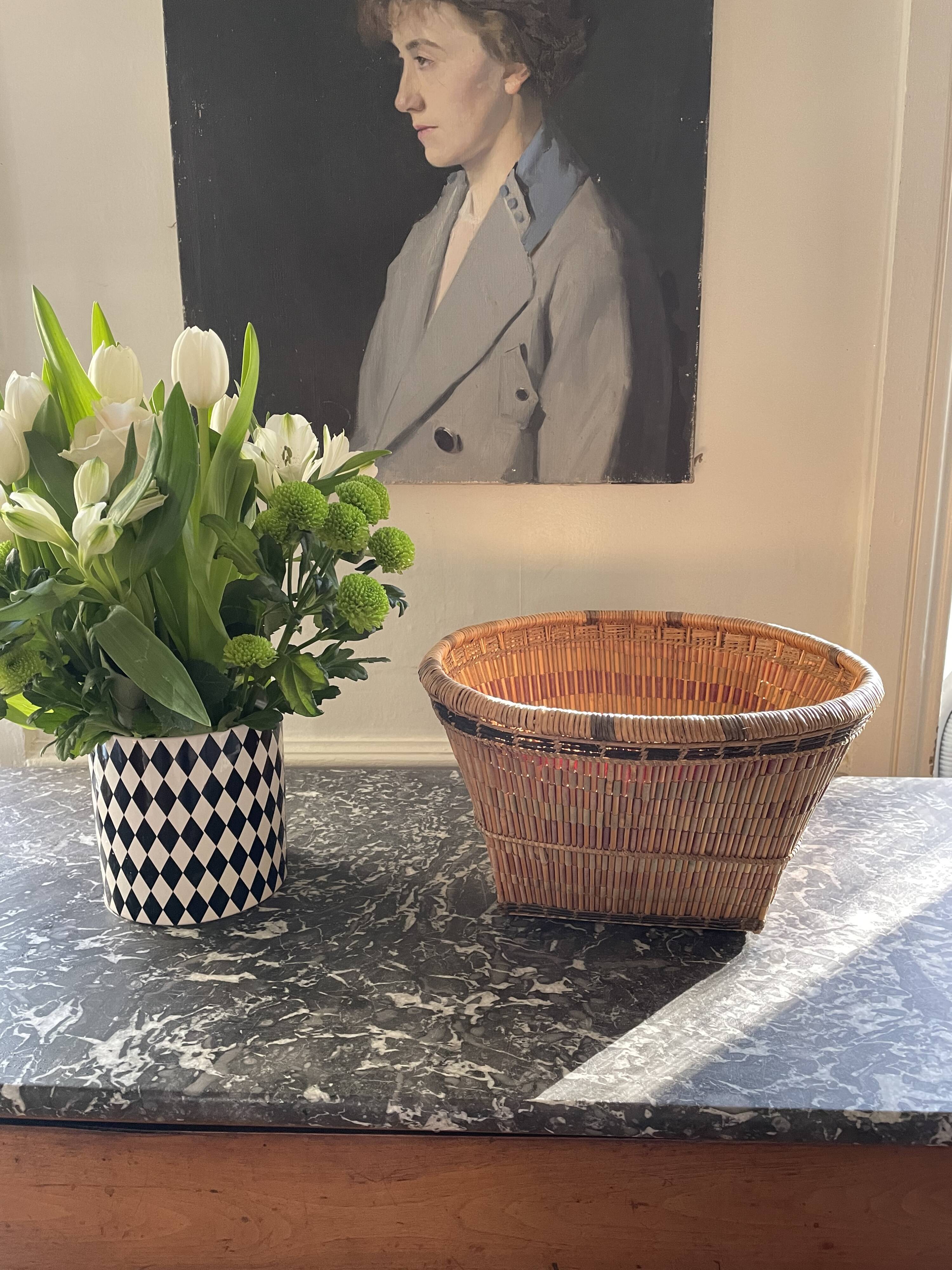 Asian Natural Fibre Basket