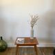 Table basse scandinave en bois années 50-60