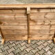 Natural wood coffee table