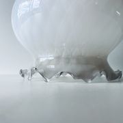 Glass hanging lamp