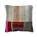 Housse de coussin kilim turc vintage 40 x 40 cm