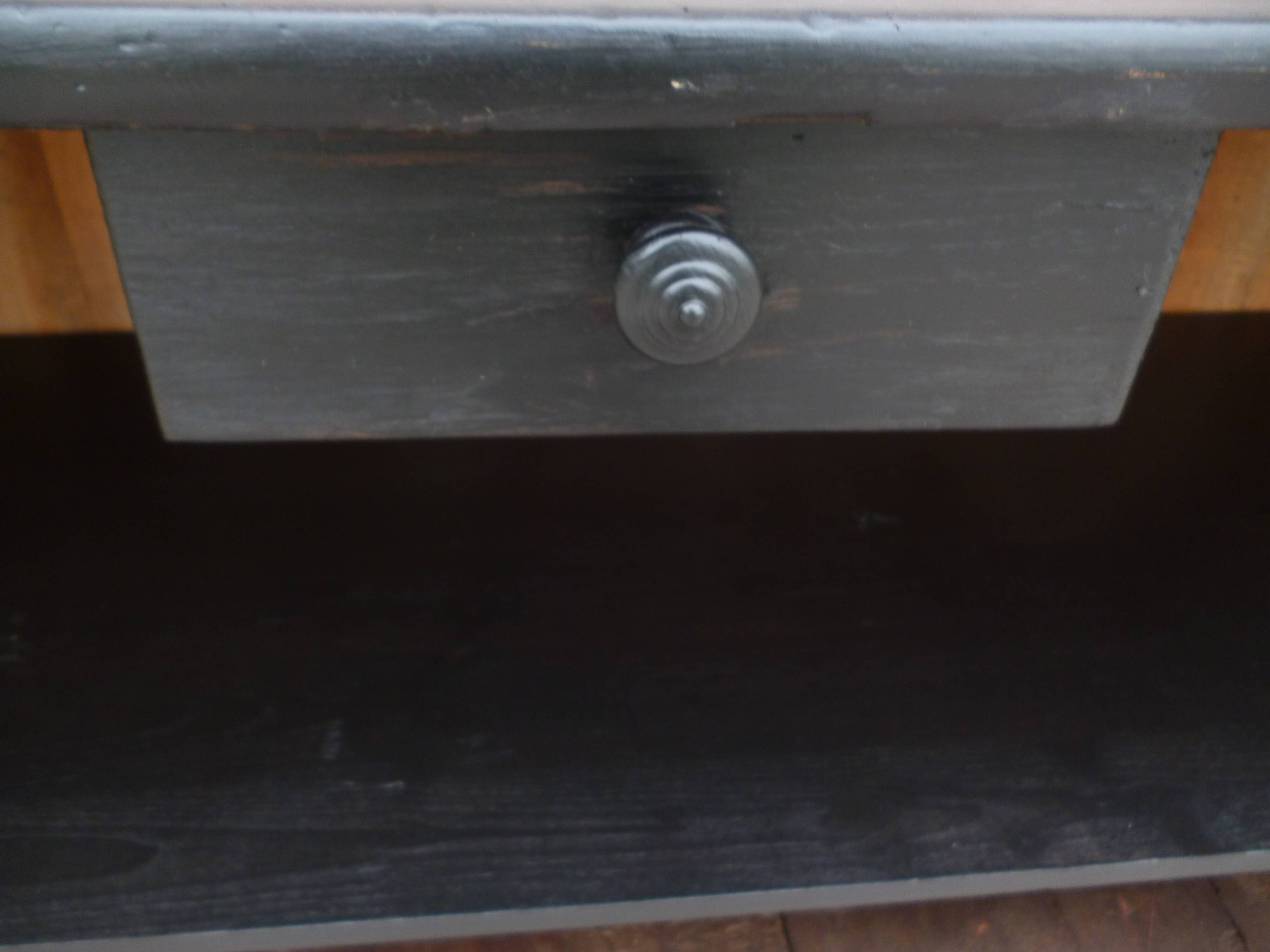 Old store counter with drawer