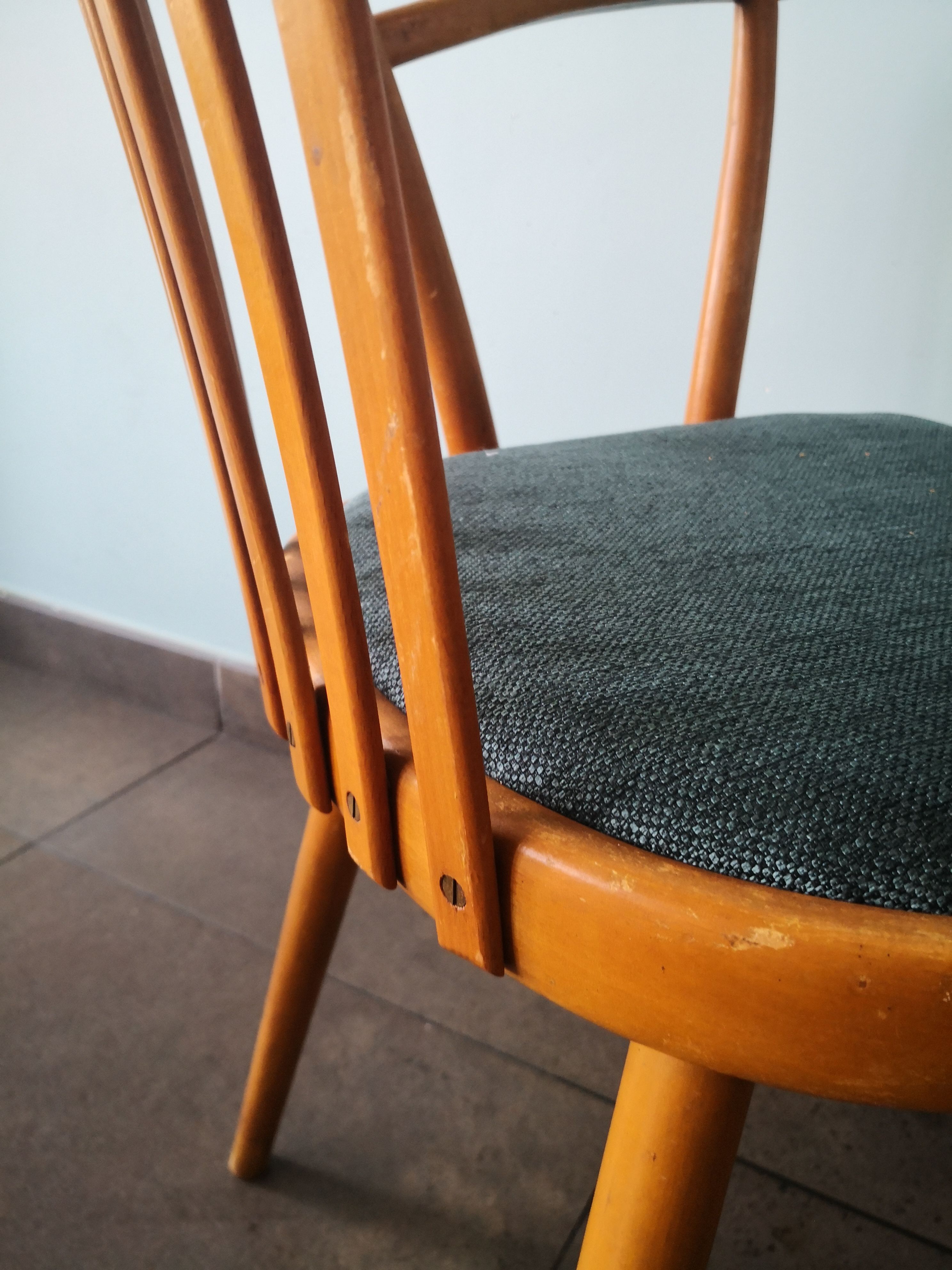 Pair of Scandinavian style armchairs, Antonin Suman, for TON, Czech Meal, 70s
