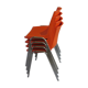 4 chaises empilables 1970