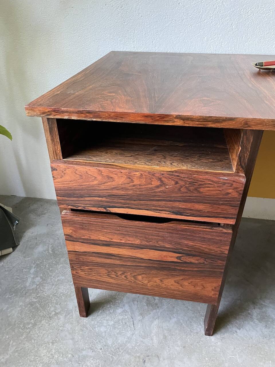 Desk and its Scandinavian rosewood chair