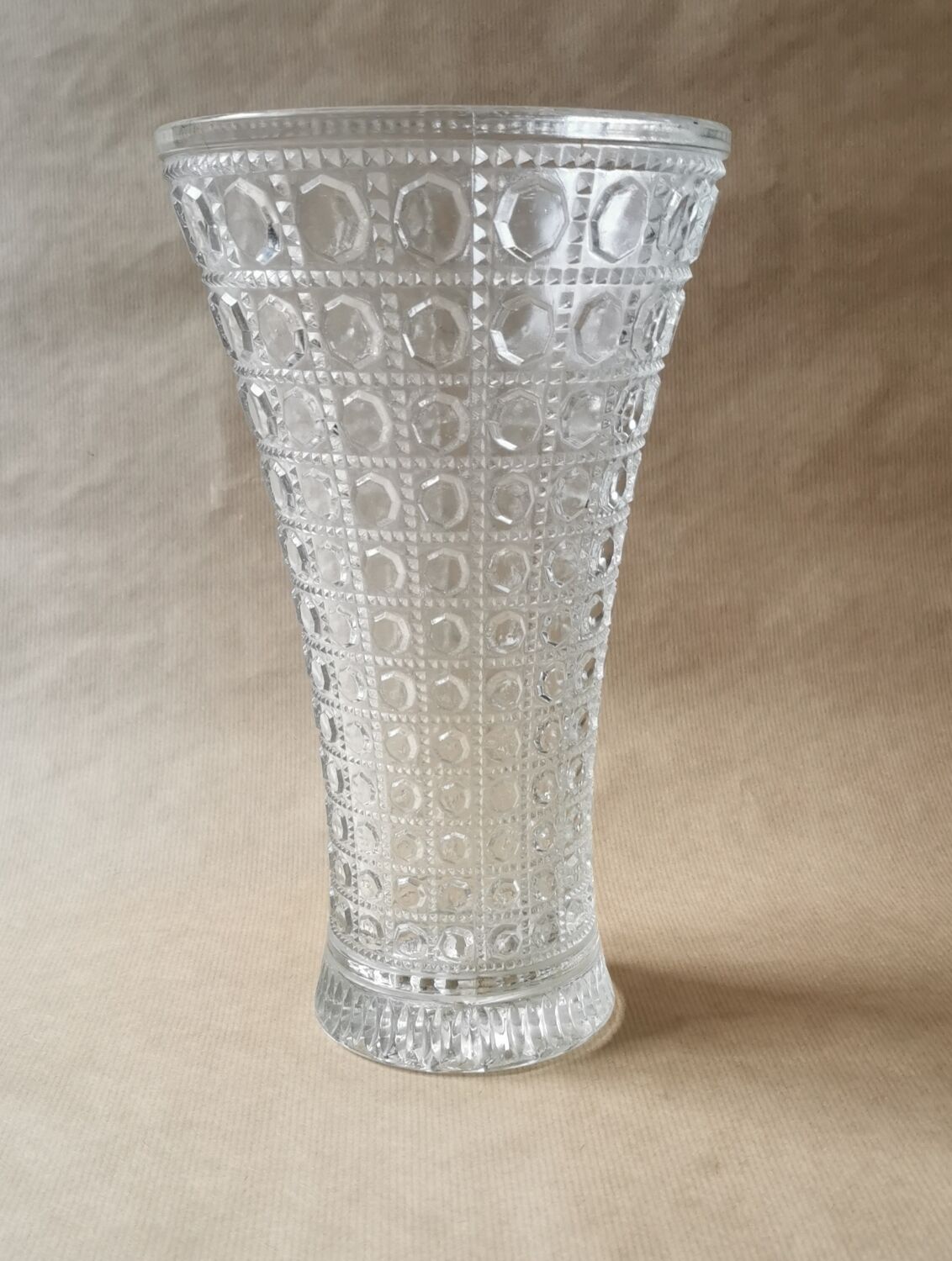 Large glass vase