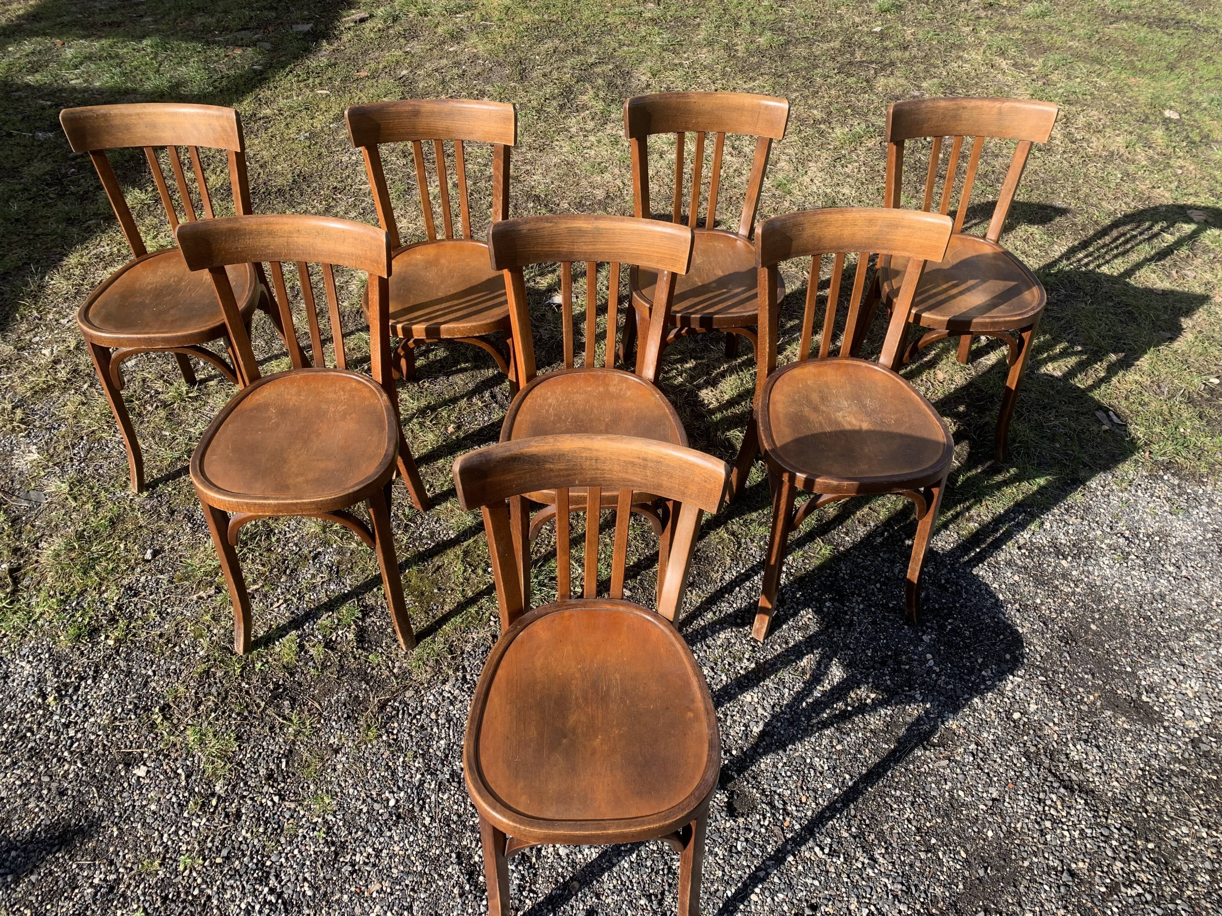 Chaises Baumann
