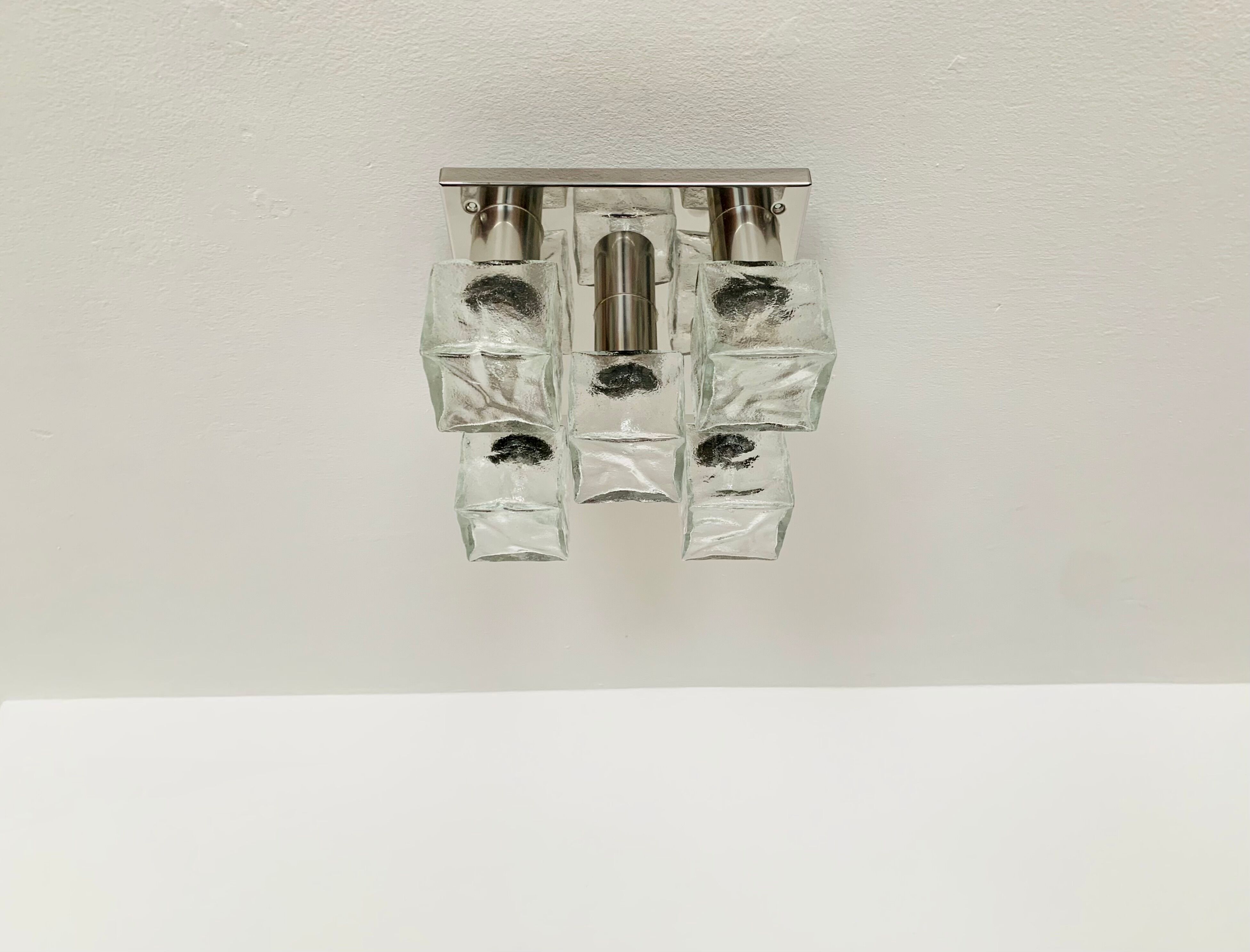 Ice Cube Flush Light by J.T. Kalmar