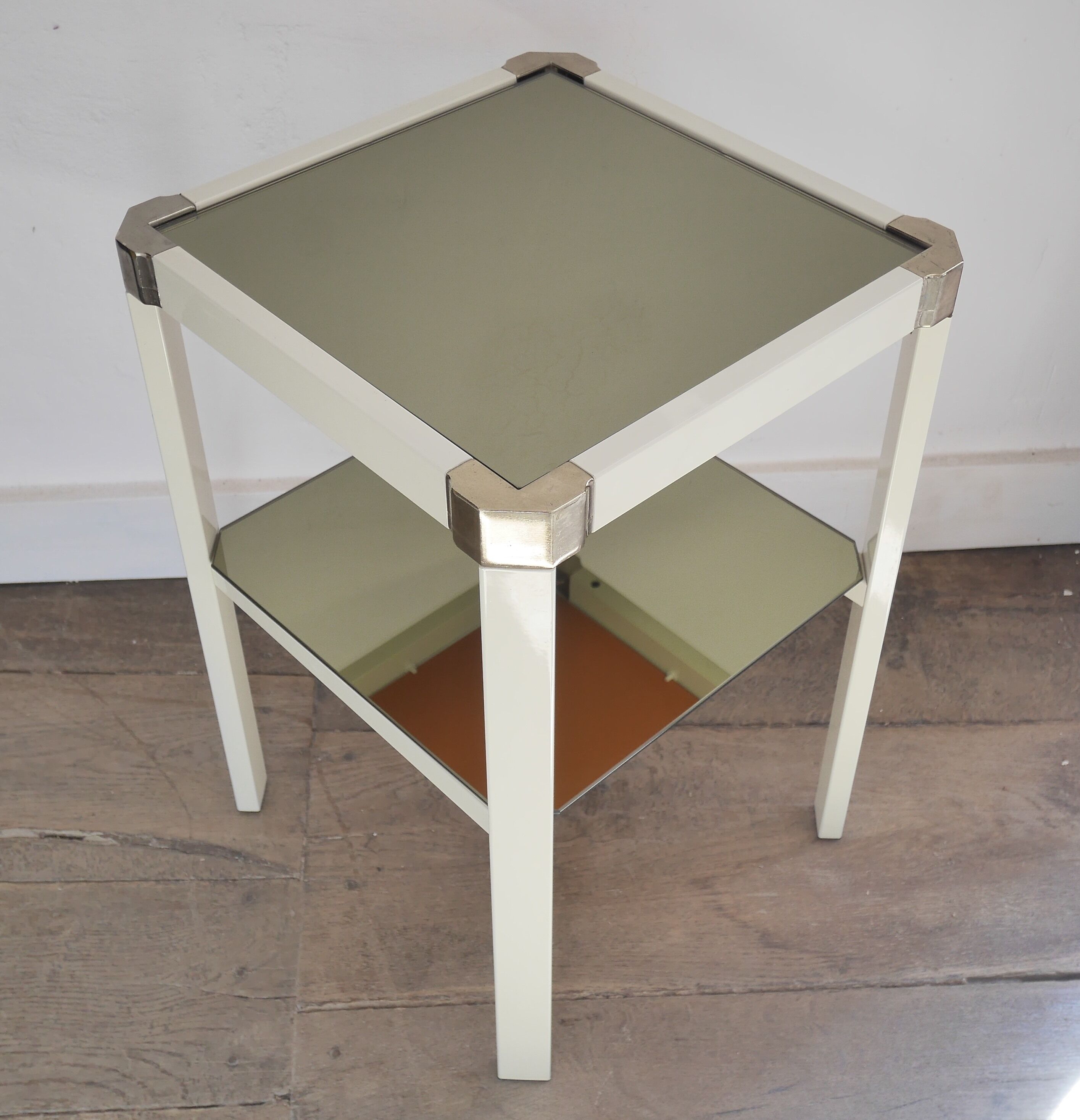 Console italian smoked mirror romeo rega