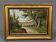 Countryside landscape – Oil on panel signed Anderson – 20th century