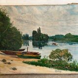 Boats in the Bois de Vincennes