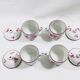 Set de 4 pots à crème en porcelaine de Limoges - Raynaud