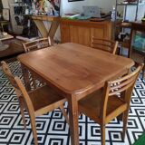 Kitchen table and four bistro chairs