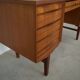 Danish Teak 7-Drawer Desk, 1960s.