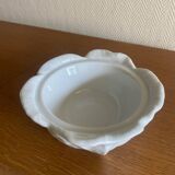 Old covered pot in 19th-century faience with cabbage decoration.