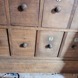 Furniture of trade 70 drawers in chene