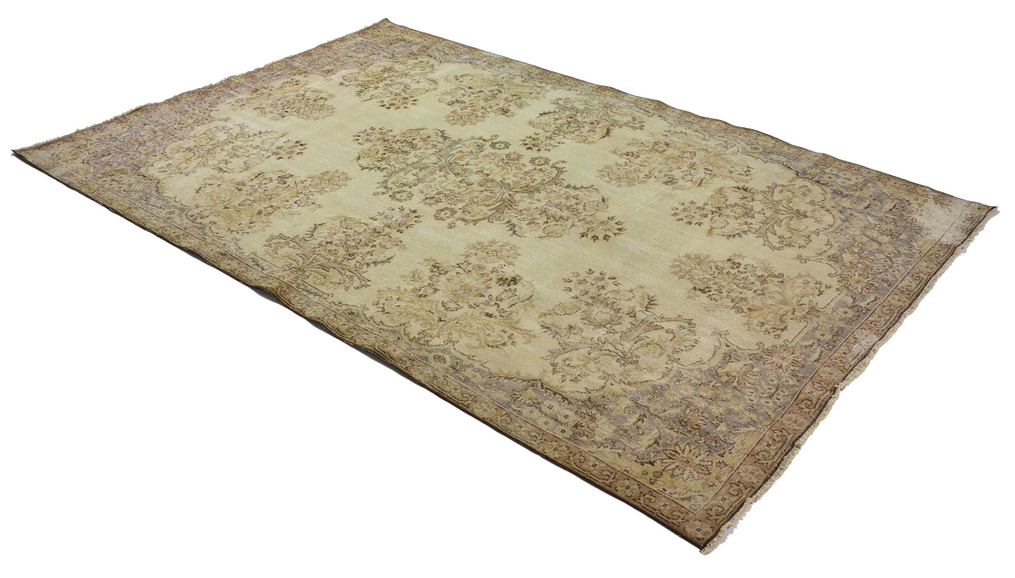 Anatolian handmade vintage rug 324 cm x 210 cm