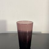 Set of 5 glasses in vintage colors