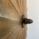 Vintage XL wall lamp, Murano and brass, Italy 1970
