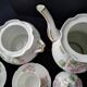 Antique coffee service in Limoges porcelain D&C
