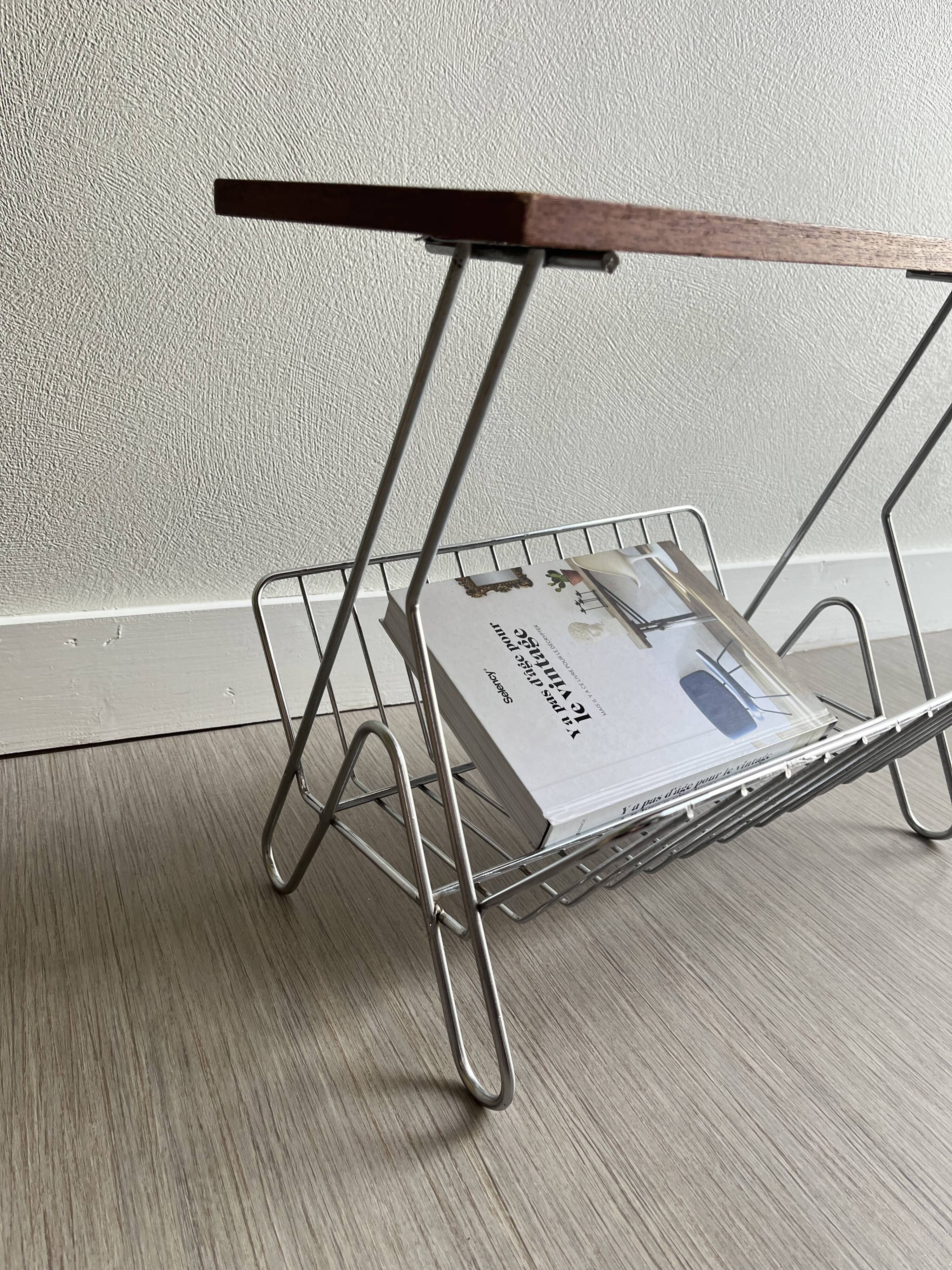 Vintage magazine holder