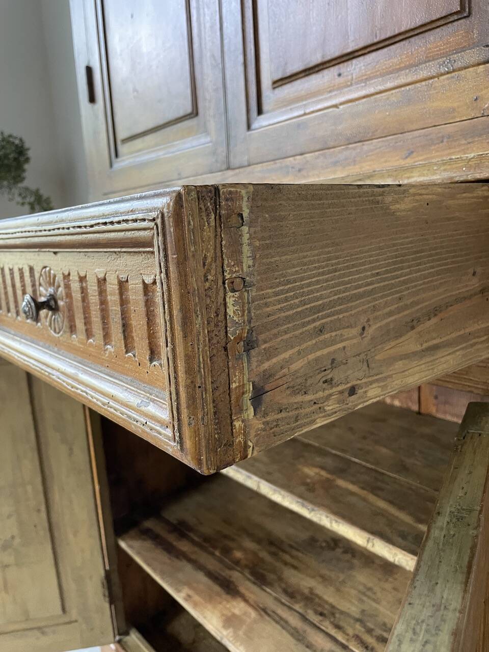 Two-body grocery cabinet, 1900