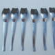 6 stainless steel ice cream scoops France
