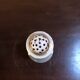 Porcelain egg set 50s shellfish and salt shaker on pearl tray