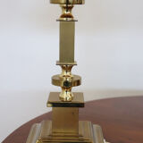 Golden Bedside Table Lamps, 1970s, Set Of 2