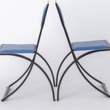 4 Dining Chairs by Karl Friedrich Förster for KFF Germany, 1980s, Set of 4