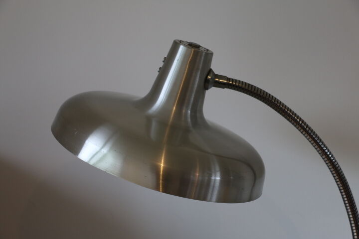 Table lamp XXL chrome steel 640mm