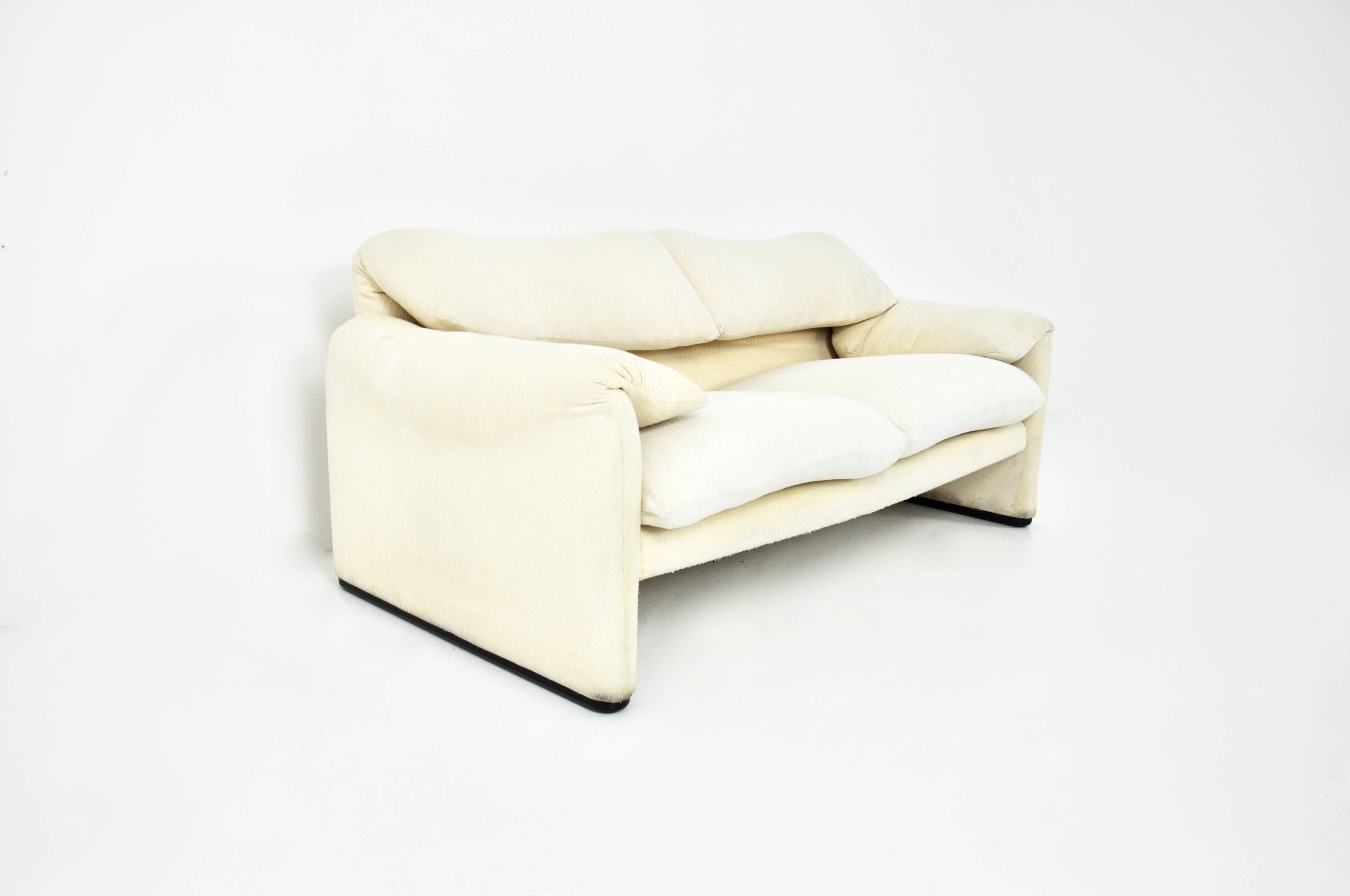 Canapé Maralunga par Vico Magistretti pour Cassina, 1970