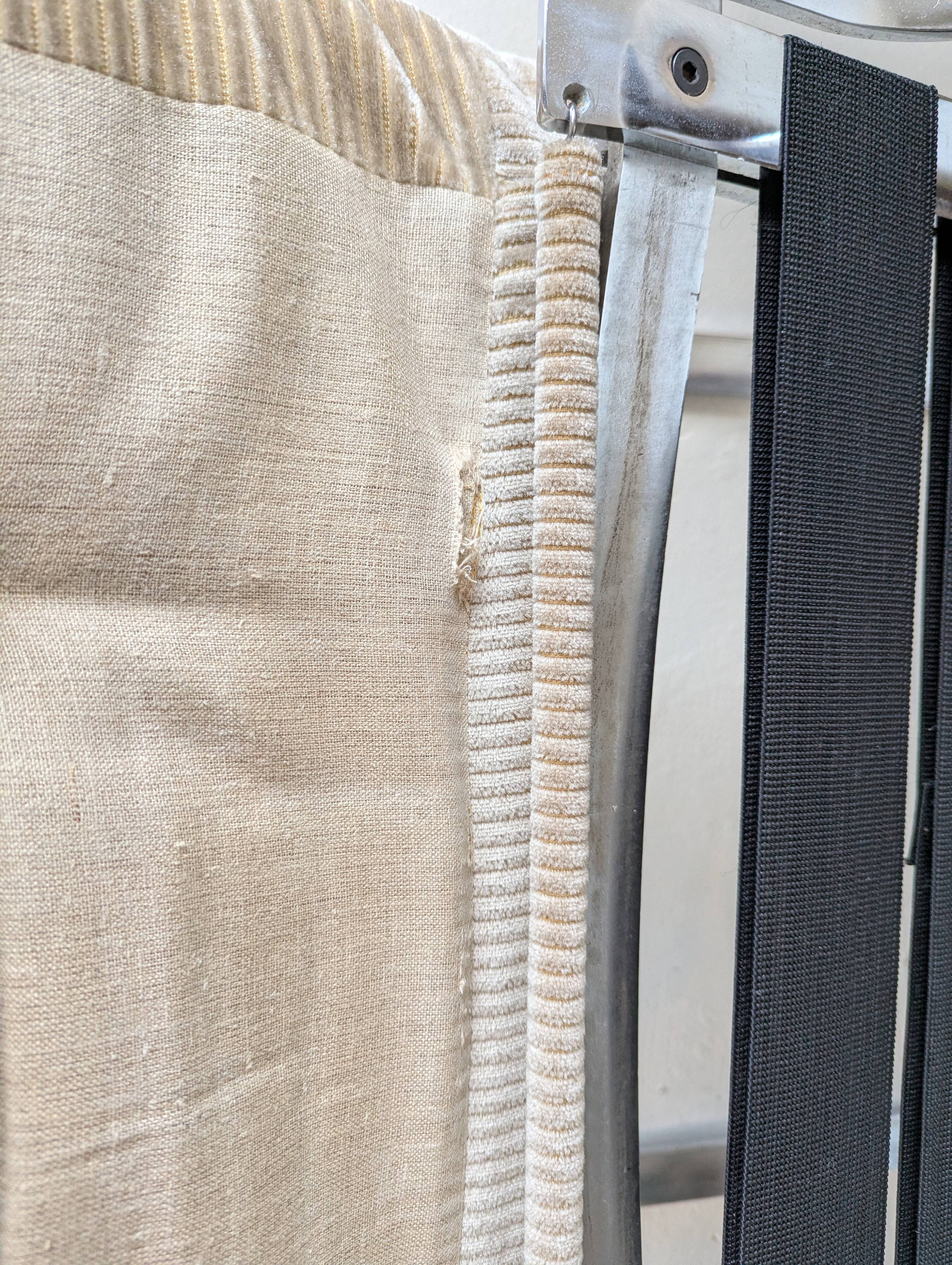 Pair of modernist armchairs by Reinhold Adolf for COR, 1970.