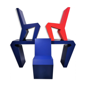Table et chaises de luc