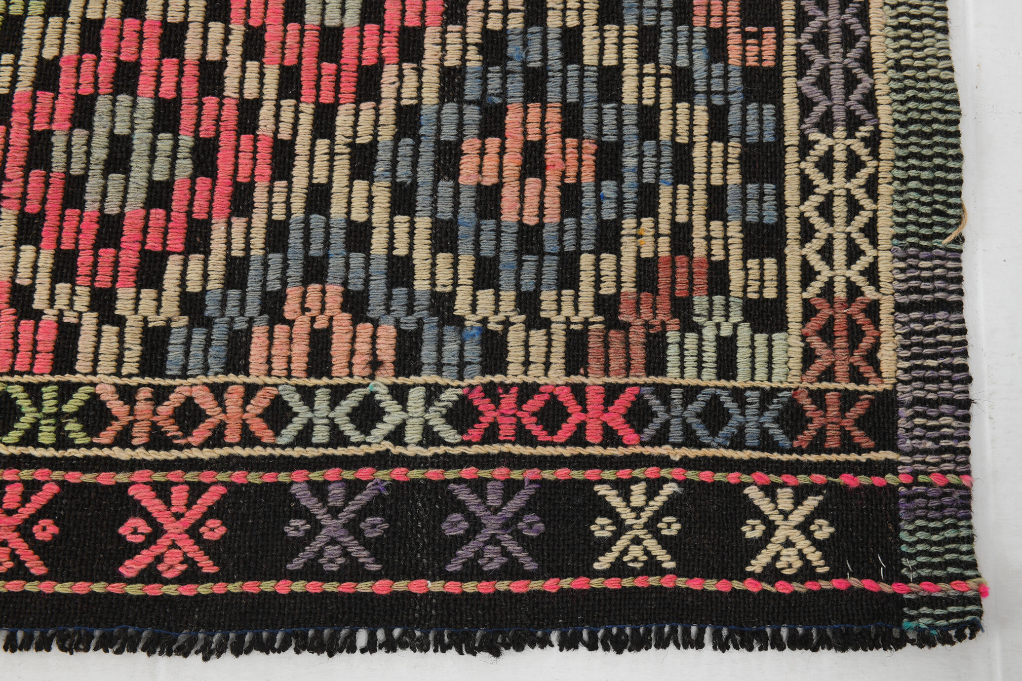 7x8 Handwoven Kilim Rug, 207x262Cm