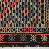 Tapis Kilim 7x8 tissé à la main, 207x262Cm