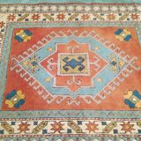 Ancient Turkish wool carpet - 158 x 116 cm