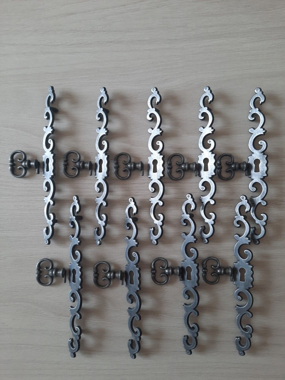 Set of 9 key entries