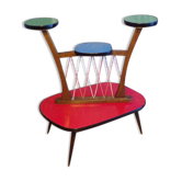 Table porte plante vintage en formica