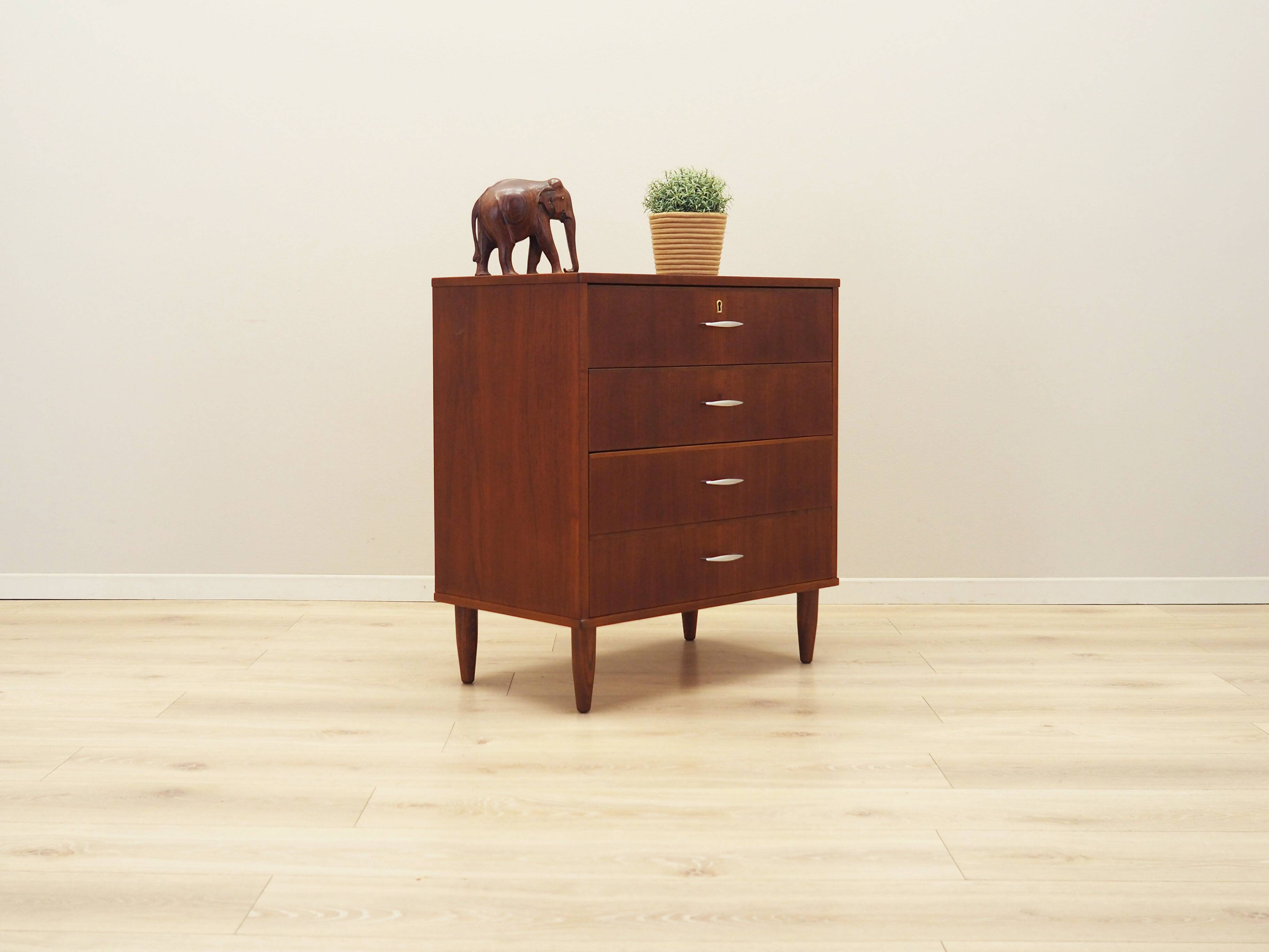 Teak chest of drawers, Danish design, 1970s, production: Denmark