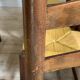 Chaises vintage de Georges Robert en paille - lot de 6